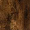 Baxton Studio Wayland ModernRustic Brown Finished Wood and Dark Grey Metal 2-Door Shoe Storage Cabinet 197-12155-ZORO
